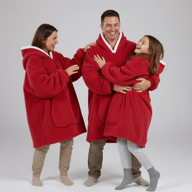 Pull Couverture Enfant Rouge