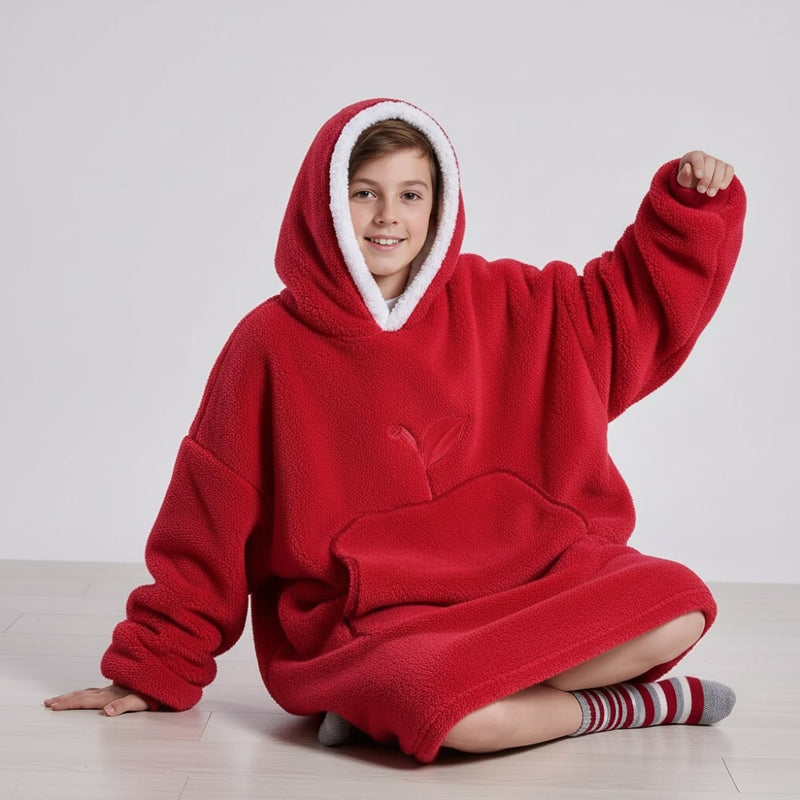 Pull Couverture Enfant Rouge