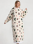 Pull Plaid Câlin d’Hiver