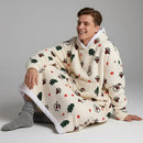 Pull Plaid Câlin d’Hiver