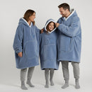 Pull Plaid Enfant Bleu