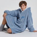 Pull Plaid Enfant Bleu