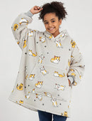 Pull Plaid Enfant Chaton
