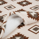 Pull Plaid Géométrique