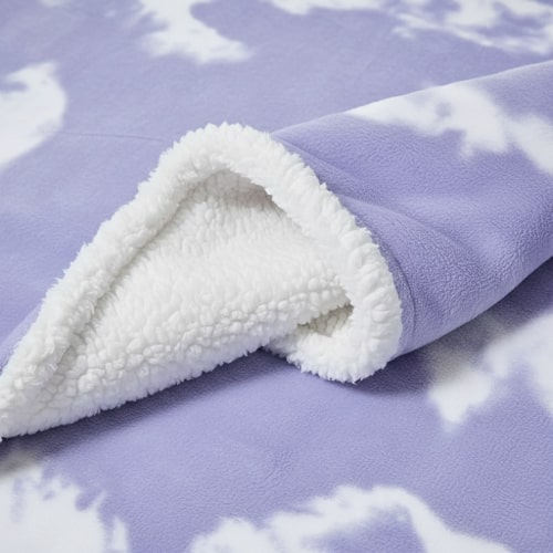 Pull Plaid Nuage Mauve