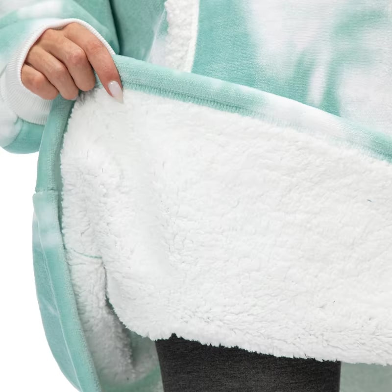 Pull Plaid Nuage Vert