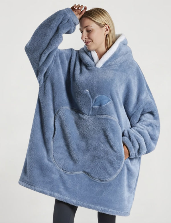 Sweat Plaid Bleu