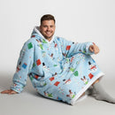 Sweat Plaid Bonhomme de Neige