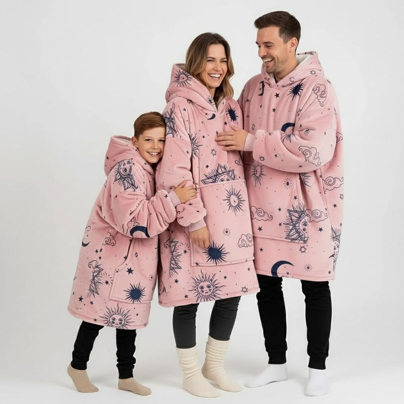 Sweat Plaid Enfant Lune