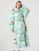 Sweat Plaid Hiver Neige