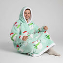 Sweat Plaid Hiver Neige