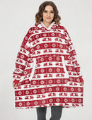 Sweat Plaid Noël Rouge