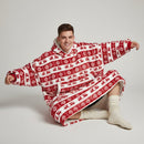 Sweat Plaid Noël Rouge