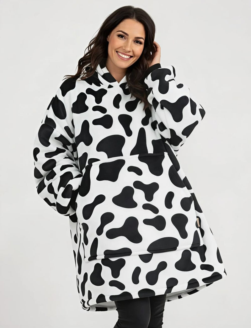 Sweat Plaid Vache