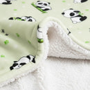 Sweat Plaid Vert Panda